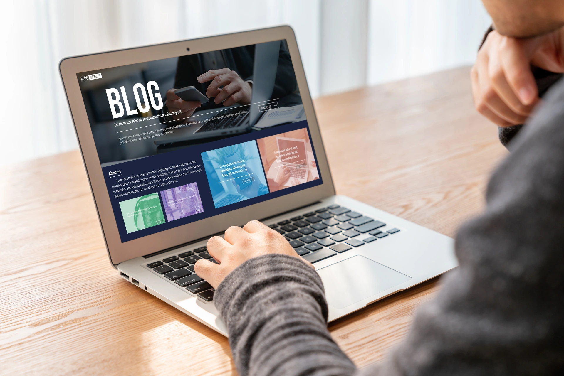 المدونات والمحتوى